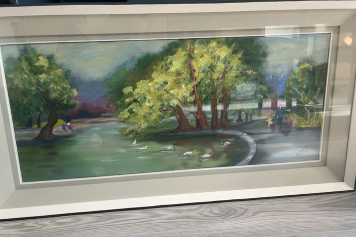 Herbert Park by B. ONeill Original Oil Painting