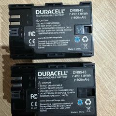 canon battery X2 and dual charger