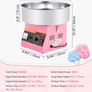 Cotton Candy Machine Commercial, 1000W Electric Candy Floss Maker, Easy Use with 38cm Stainless Steel Bowl and Sugar Scoop, Makes Hard Candy for Home Kids Birthday, Family Party Image 6