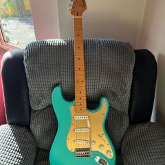 Squier 40th Anniversary Vintage Edition Stratocaster - Satin Sea Foam Green
