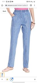 BNWT Julipa light wash pull on plus size jeans  Size UK24 EU52 Postage included