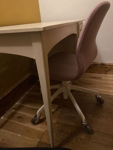 Beautiful Midcentury white desk