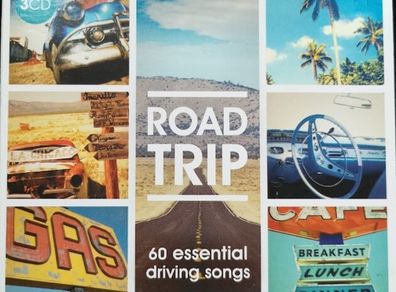 Various - Road Trip 3xCD (2014) 60 Track Compilation Rock Pop Hits EX+