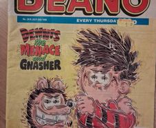 Vintage Beano comic