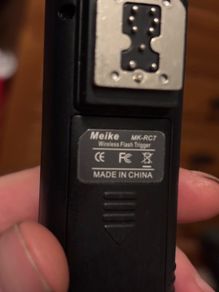 Meike flash trigger MC-RCT