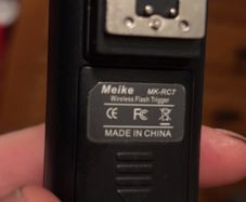 Meike flash trigger MC-RCT