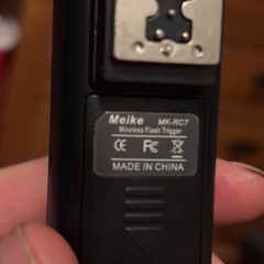 Meike flash trigger MC-RCT