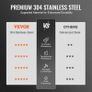 304 Stainless Steel Chimney Cap 152mm Image 3