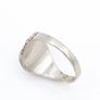Yin Yang Sterling Silver Enamel Ring Image 4