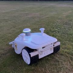 Large Robotic Lawnmower for Sports Pitches.