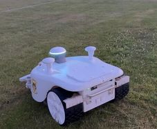 Large Robotic Lawnmower for Sports Pitches.