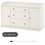 IKEA Hauga Sideboard, White Image 5