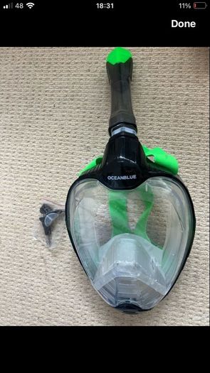 Snorkelling masks (have two for sale)