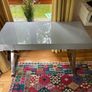 Grey console desk Image 2