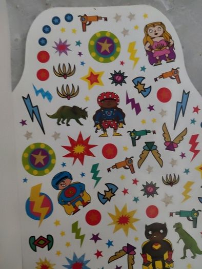 My Superhero Doodle Book with 100stickers