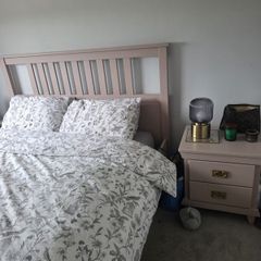 king bed plus two bed side lockers
