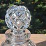 Magnificent Pair of Vintage Cut Glass Perfume Decanters Image 4