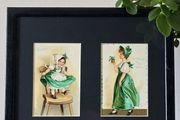 Vintage Irish Postcards  The Wearing of the Green  Framed Wall Art