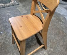 IKEA INGOLF Junior Chair Antique Stain / Solid Pine