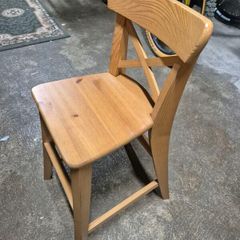 IKEA INGOLF Junior Chair Antique Stain / Solid Pine