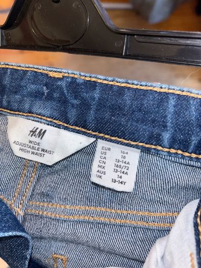 Age 13-14 H&M wide leg jeans