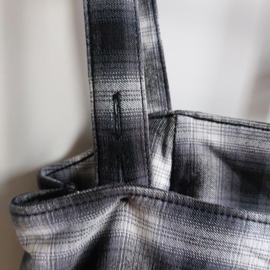 Hollister Black Gingham Mini Dress