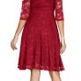 red lace dress Image 3