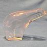 Vintage Wedgwood Crystal Glass Polar Bear Paperweight ,Ornament, Image 9