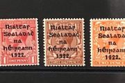 Ireland June 1922 Harrison Coils Set Sg26-29 MH