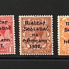 Ireland June 1922 Harrison Coils Set Sg26-29 MH