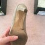 Taupe Suede Court Shoe (37) PAUL GREEN Image 7