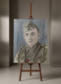 WW11 Original German Pastel