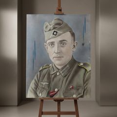 WW11 Original German Pastel
