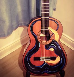 Admira Malaga - Customised Spanish Guitar