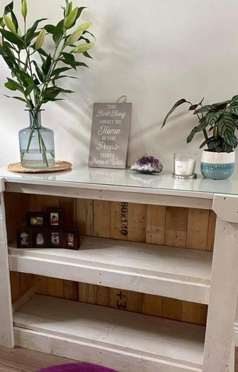 Rustic kitchen island