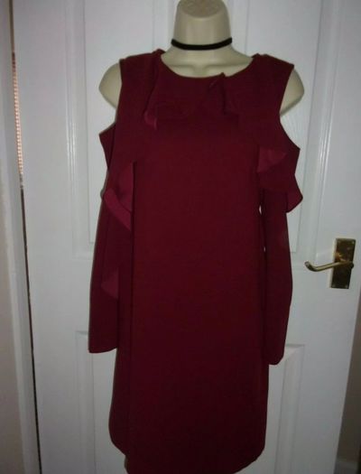 Red River island cold shoulder dress