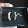 Vintage 925 Sterling Silver Earrings Image 8