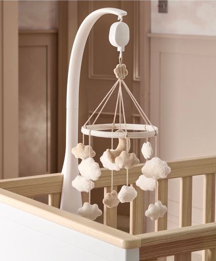 Mamas and Papas musical mobile and tummy time roll