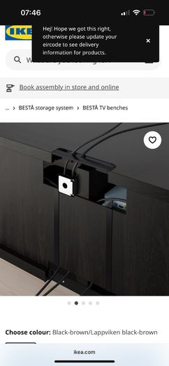 ikea Besta tv unit