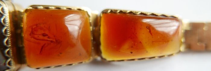 Vintage womens amber cocktail watch. Russian Watch Ladies CHAIKA