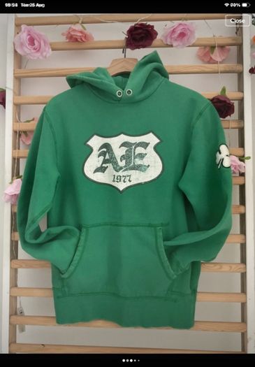 hoodie American eagle retro green shamrock special edition hoodie x small