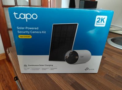TAPO Wireless Security Cam Kit (Solar + Battery)