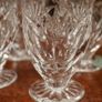 Set of 6 Vintage Waterford Crystal Ashling Footed Tumblers Image 2