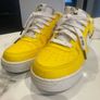 Nike Air Force One LV8 - Tour Yellow/Black/White Image 2