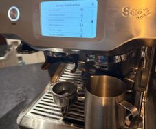 SAGE barista touch coffee machine