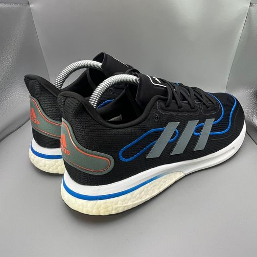 Adidas Mens Supernova Running Black Trainers [FW1197] VGC UK 9 EU 43 1\3