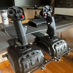HOTAS VKB Gladiator NXT Evo Space Combat Edition Duel Sticks