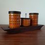 Mid Century Hornsea 'Saffron' Condiment Set Image 7