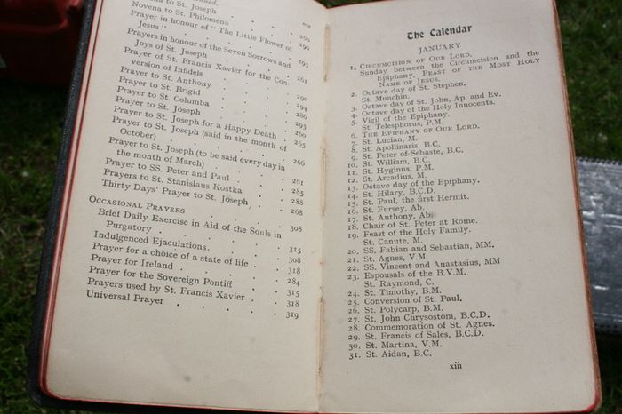 Antique Prayers and Missals