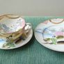 Vintage Fine China Teacup, Saucer and Plate Image 2